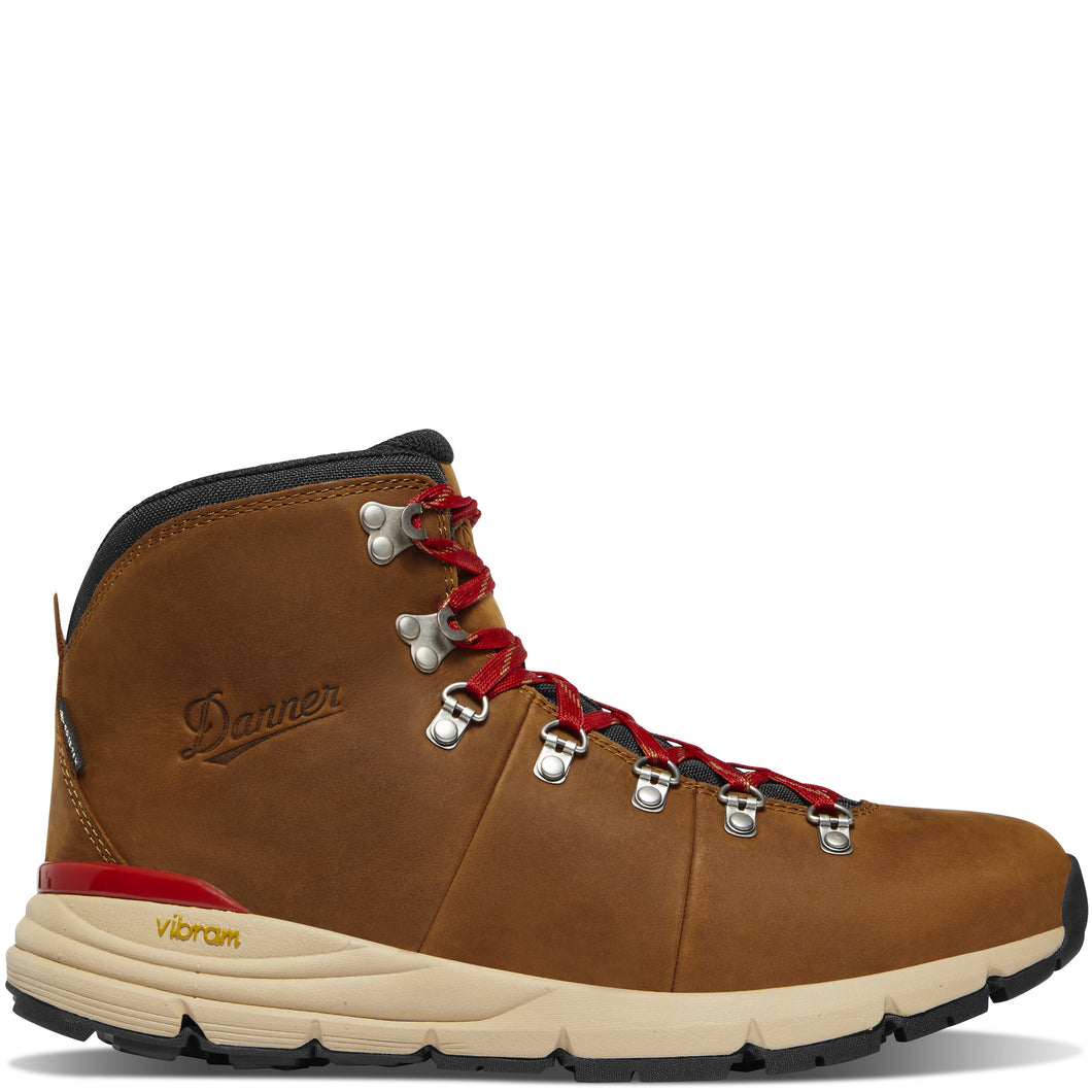 DANNER  Scarpe da montagna 600 Leaf GTX Uomo Grizzly Brown/Rhodo Rosso Ricostruibile