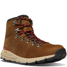 Carica l&#39;immagine nel visualizzatore di Gallery, DANNER  Scarpe da montagna 600 Leaf GTX Uomo Grizzly Brown/Rhodo Rosso Ricostruibile
