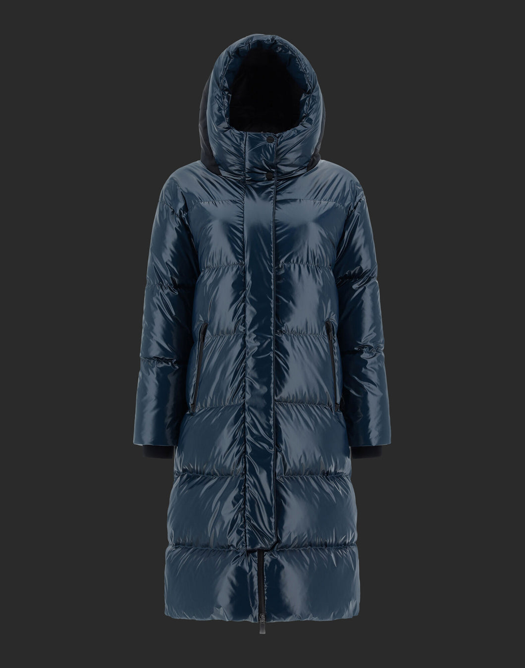 HERNO  PARKA LAMINAR IN GLAZED RIPSTOP 2L E GORE-TEX INFINIUM™ WINDSTOPPER®